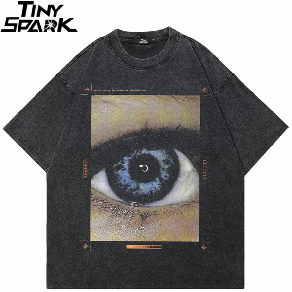 Big Blue Eye Graphic T-Shirt