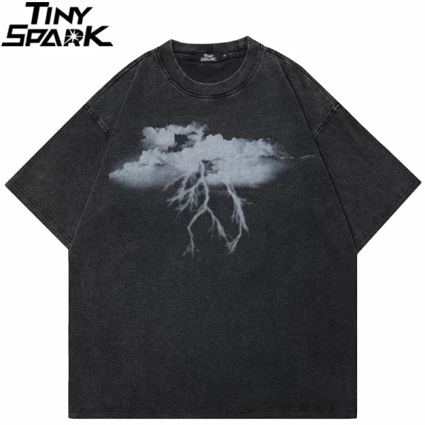 Thunder Lightning Graphic T-Shirt