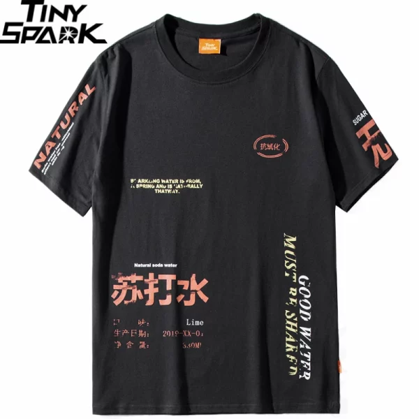 Soda Water Print T-Shirt