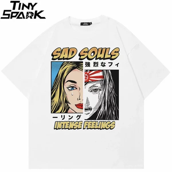 Harajuku Cartoon Graphic Tee