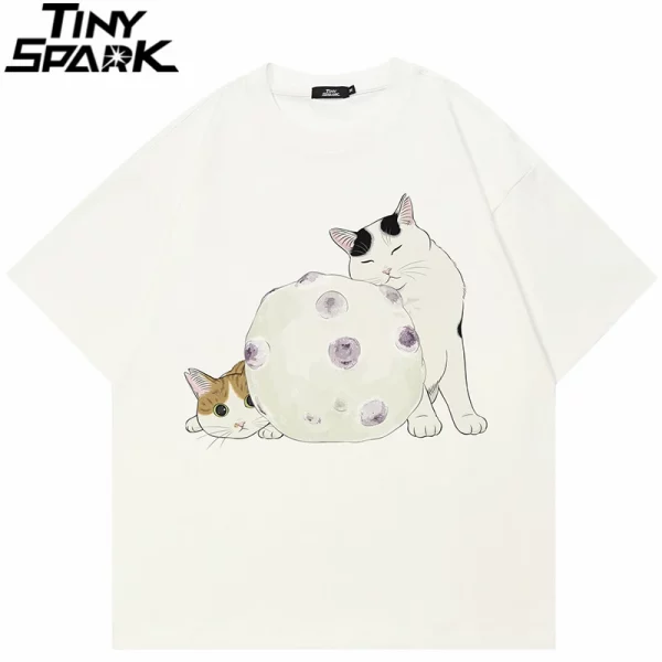Funny Cartoon Cats T-Shirt
