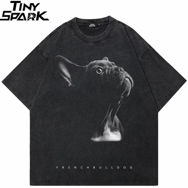 Oversized French Bulldog Tee