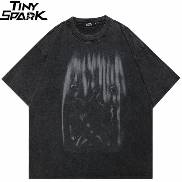 Creepy Shadow Graphic T-Shirt