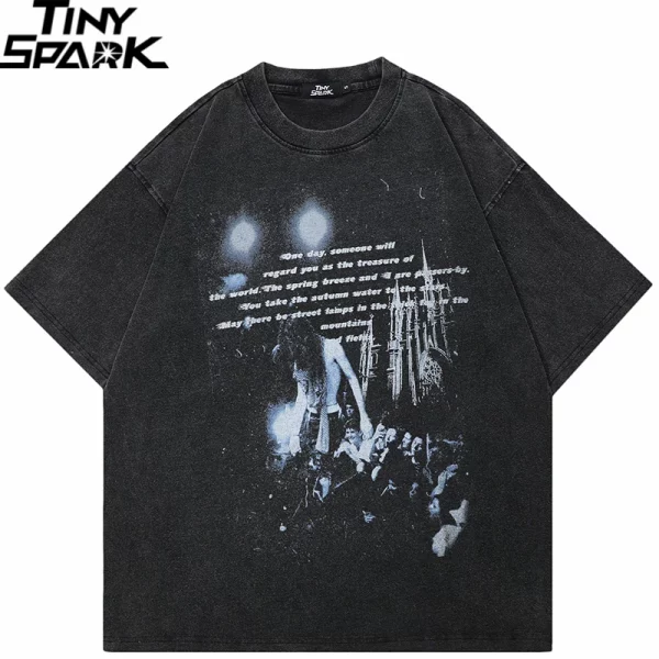 Vintage Rock Hip Hop T-Shirt
