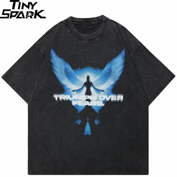 Angel Graphic Streetwear Tee