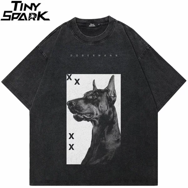 Doberman Dog Graphic T Shirt