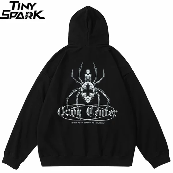 Cross Spider Graphic Pullover