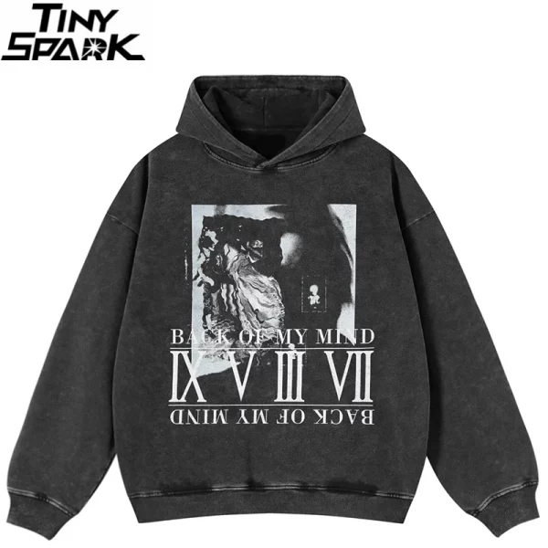 Roman numerals hoodie