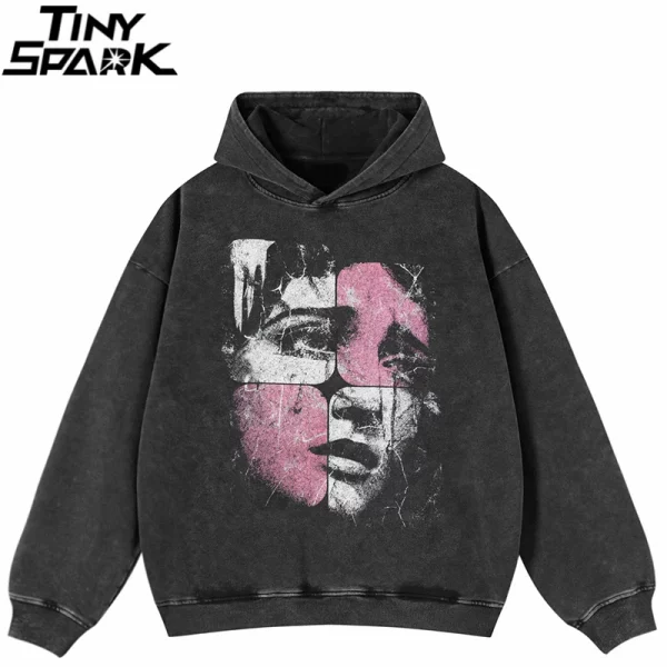 Puzzle Face Hoodie