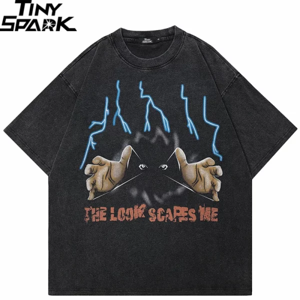 Scary Eye Graphic T-Shirt