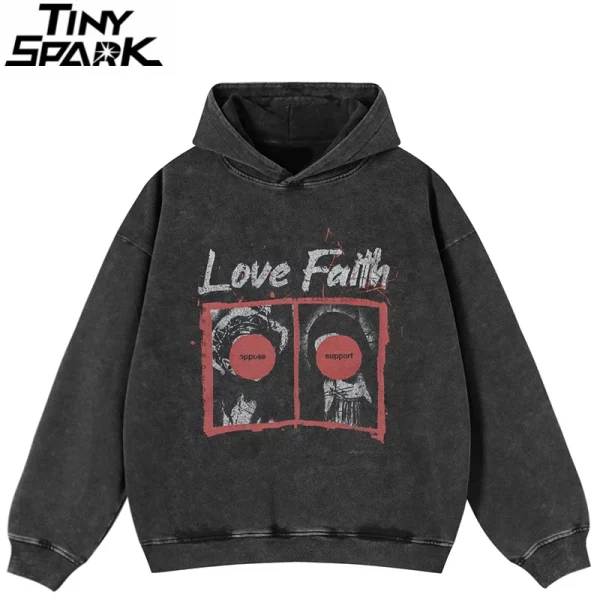 Love Faith Oversized Hoodie