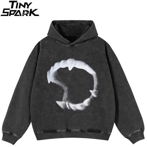 Monster Teeth Oversized Hoodie
