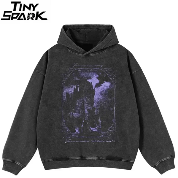 Creepy Castle Graphic Hoodie