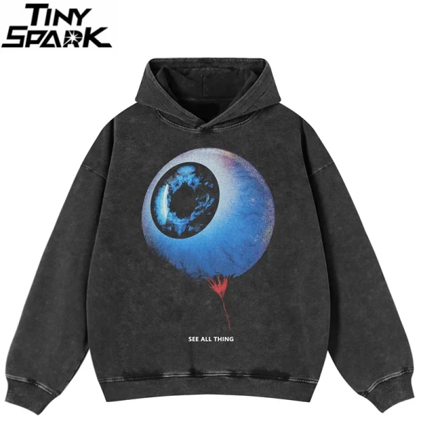 Big Eyeball Graphic Streetwear