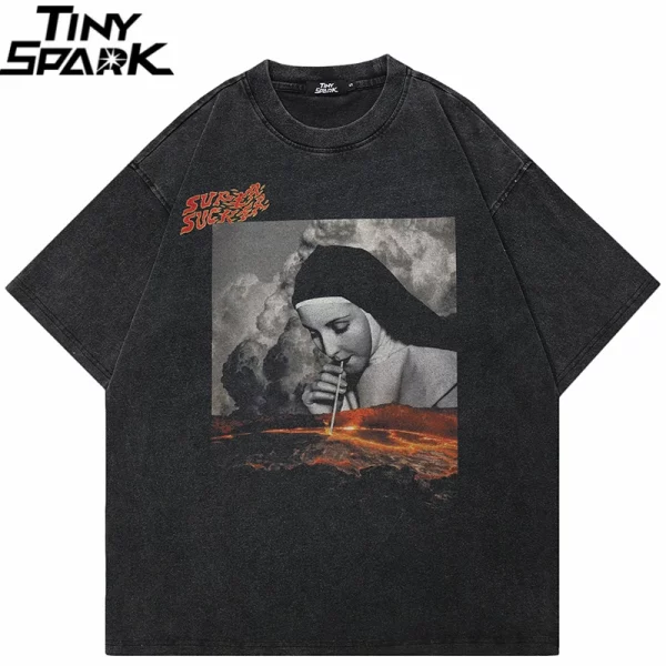 Vintage Washed Black T-Shirt