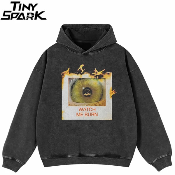 Watch Me Burn Graphic Hoodie