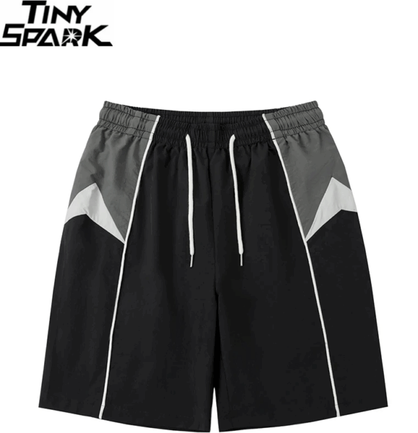 Summer Harajuku Patchwork Shorts