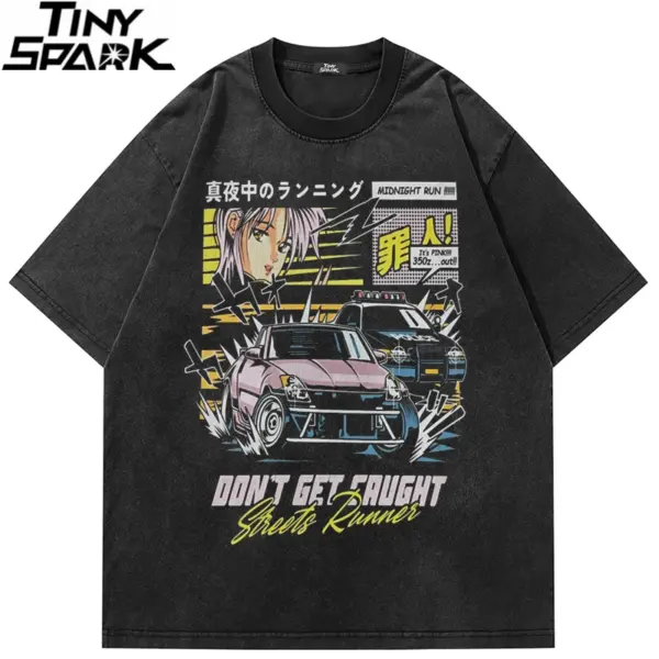 Midnight Run Street Racer Graphic T-Shirt