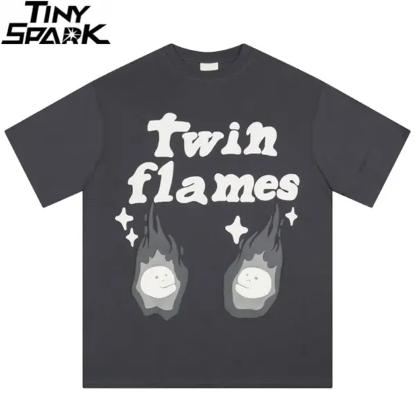 Twin Flames Graphic Print T-Shirt