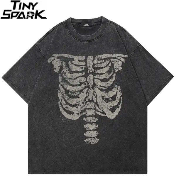Ribcage Spine Graphic T-Shirt