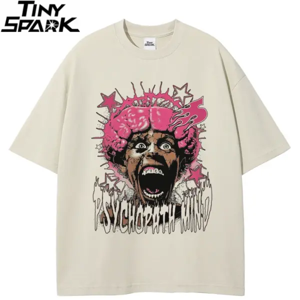 Psychopath Mind Graphic T-Shirt