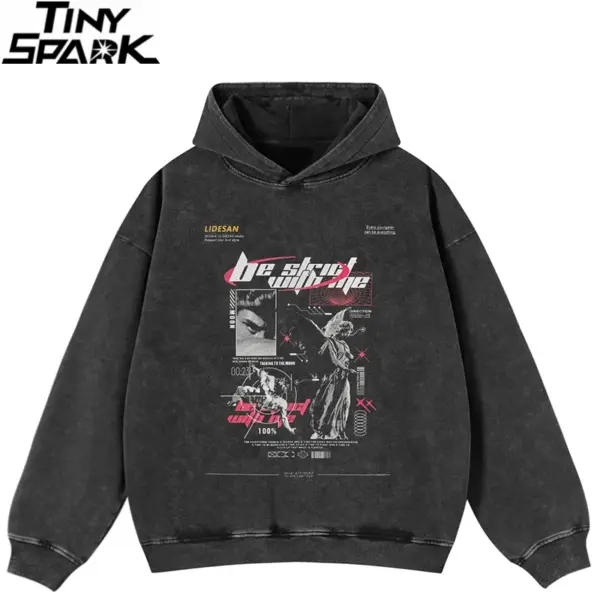 Tech Statue Graphic Hoodie