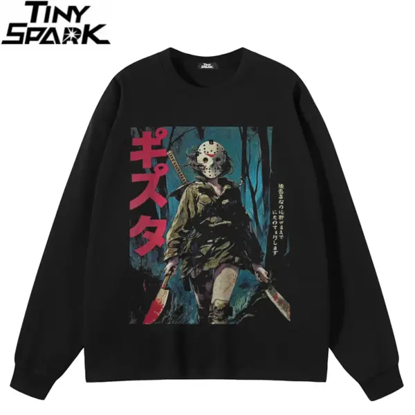 Masked Slayer Graphic Sweatshirt