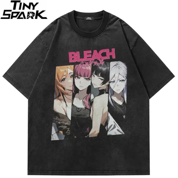 Bleach Anime Girls Graphic T-Shirt