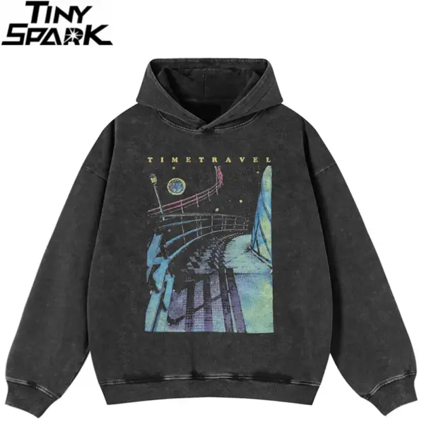 Time Travel Graphic Hoodie