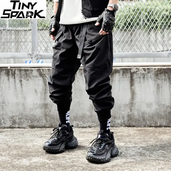 Utility Strap Cargo Jogger Pants