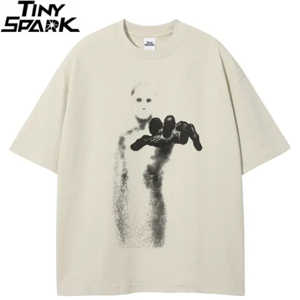Grainy Shadow Graphic T-Shirt