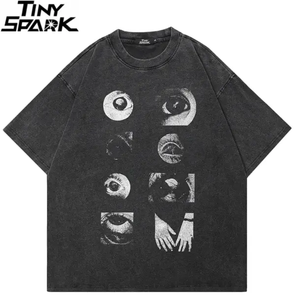 Eye Collage Graphic T-Shirt