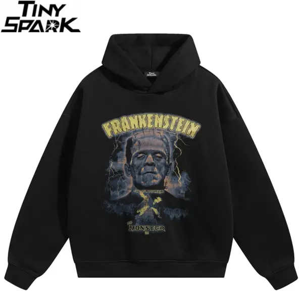 Vintage Frankenstein Monster Graphic Hoodie