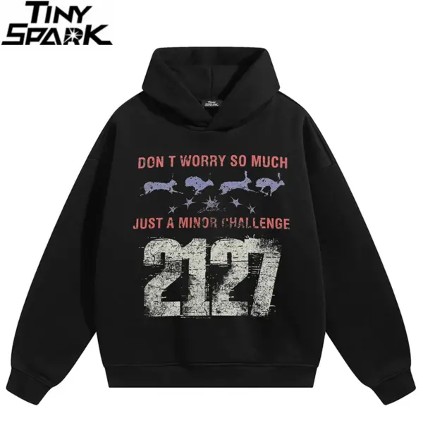 2127 Distressed Graphic Hoodie