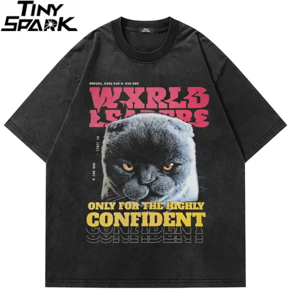 British Shorthair Cat Graphic T-Shirt