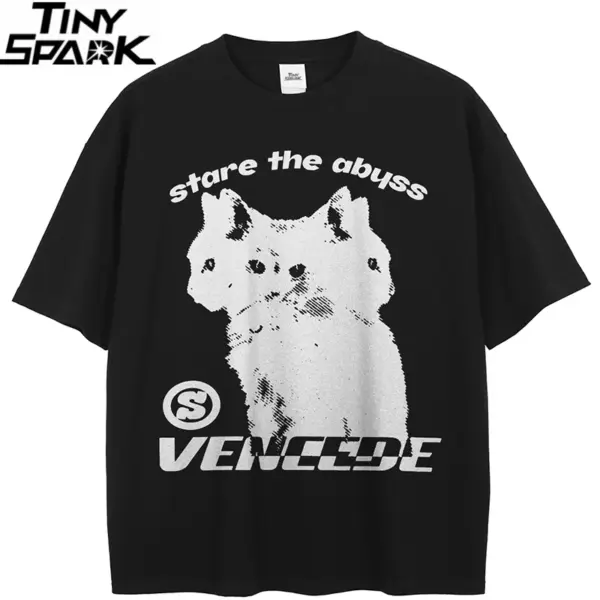 Abyss Cat Graphic T-Shirt