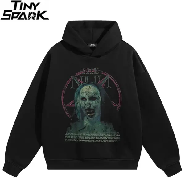 Vintage Devil Graphic Hoodie