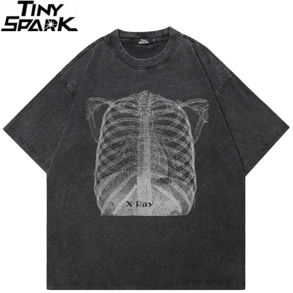 X-Ray Skeleton Graphic T-Shirt