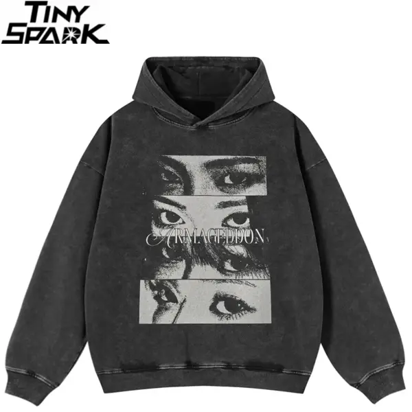 Armageddon Eyes Graphic Hoodie