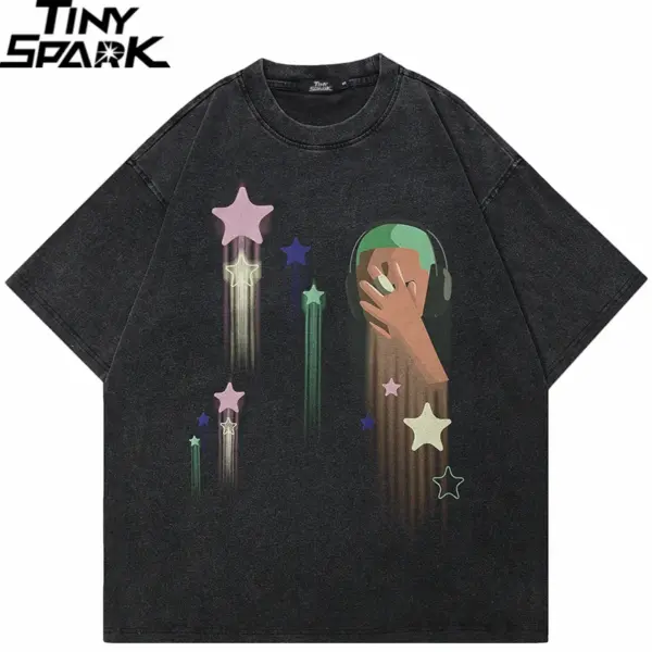 Shooting Star Graphic T-Shirt