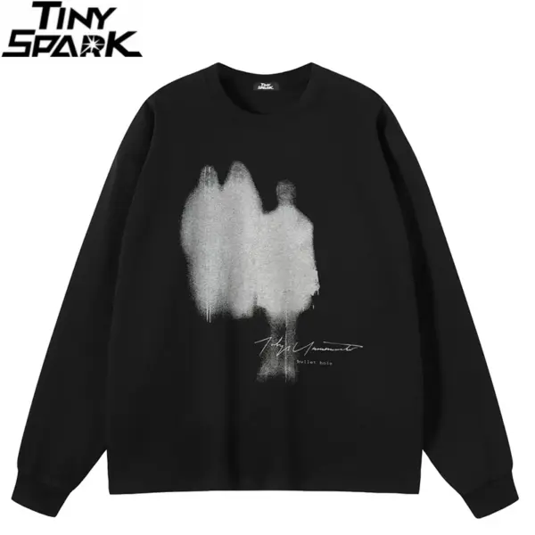 Shadow Figures Graphic Sweatshirt