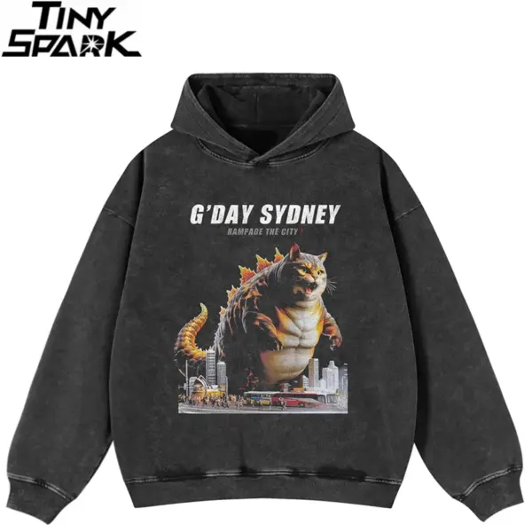 Sydney Giant Cat Rampage Hoodie