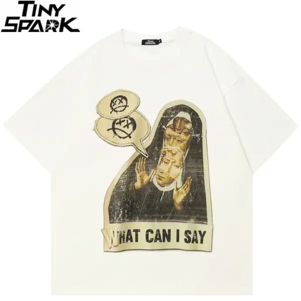 Religious Portrait Graphic T-Shirt
