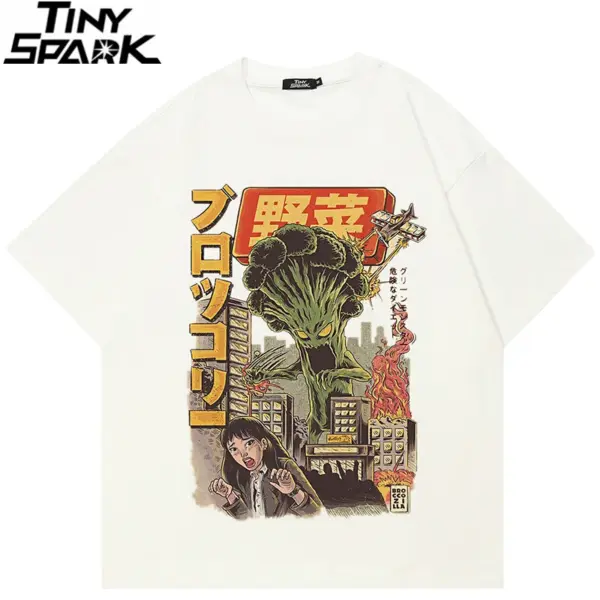 Broccoli Monster Graphic T-Shirt