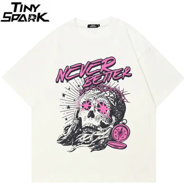Skull Compass Graphic T-Shirt
