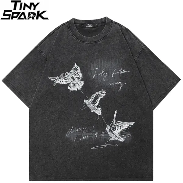 Flying Birds Graphic T-Shirt