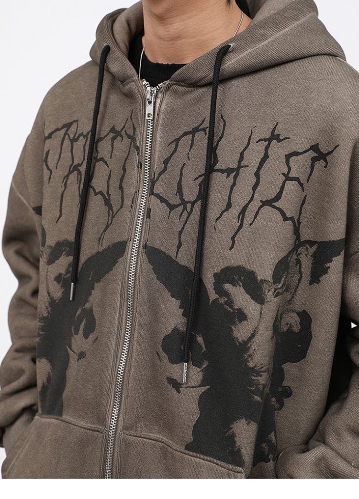 angel hoodie men